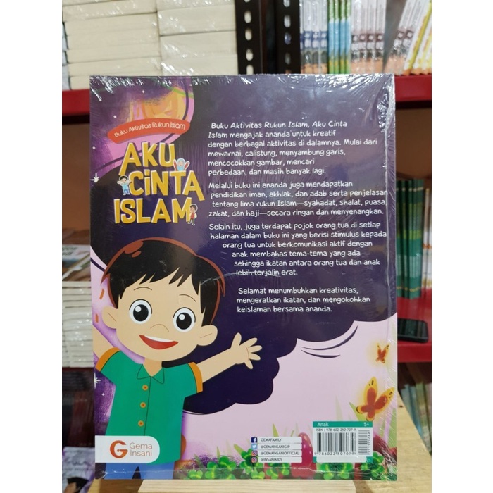 Buku Aktivitas Rukun Islam Aku Cinta Islam GIP