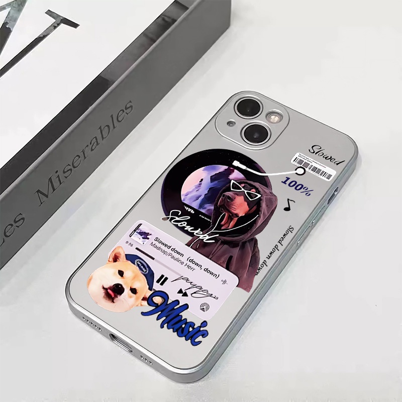 Lucu Kupon Electroplate Case Kompatibel Untuk IPhone Casing14 13 12 11 Pro XS Max XR X8 +7 6S Plus Mini Lembut TPU Silikon Shockproof Phone Cover