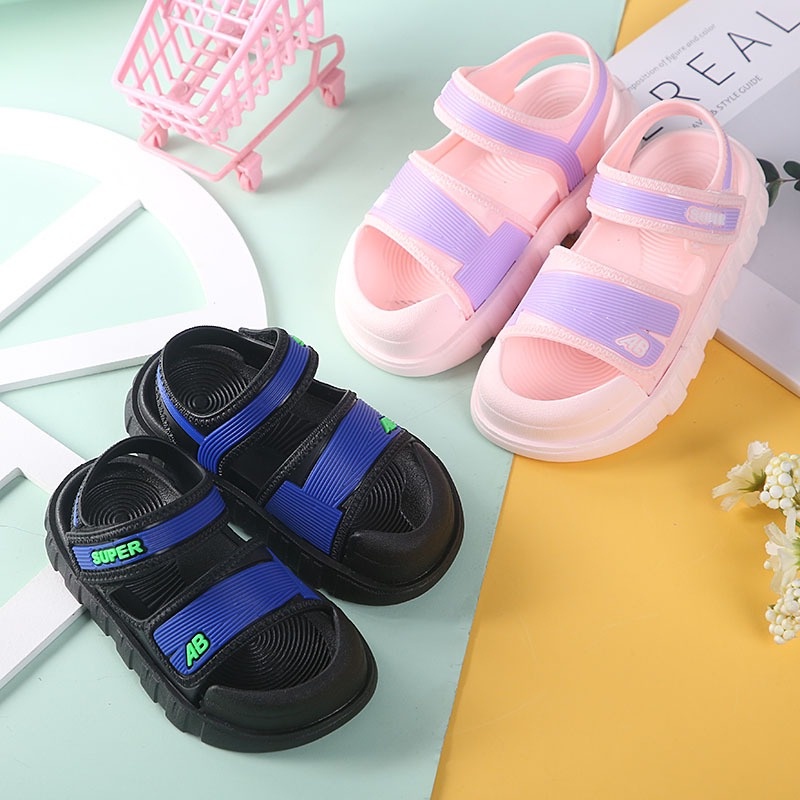 GLORYKIDZ 23SH21109 Sepatu Sendal Gunung Anak Perempuan dan Laki Laki Sandal Anak Karet Jelly 1 Tahun - 8 Tahun Kasual Sehari Hari dengan sol lembut Size 21-35