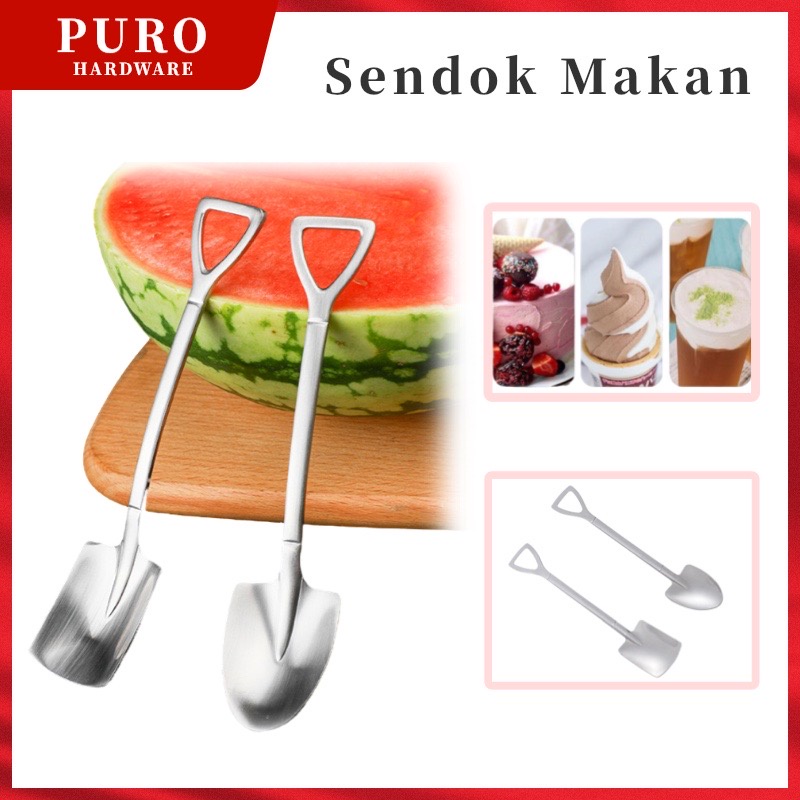 Sendok Makan / Sendok Teh / Sendok Kue / Sendok Lucu / Sendok Kopi / Sendok Sekop / Sendok Pencuci Mulut