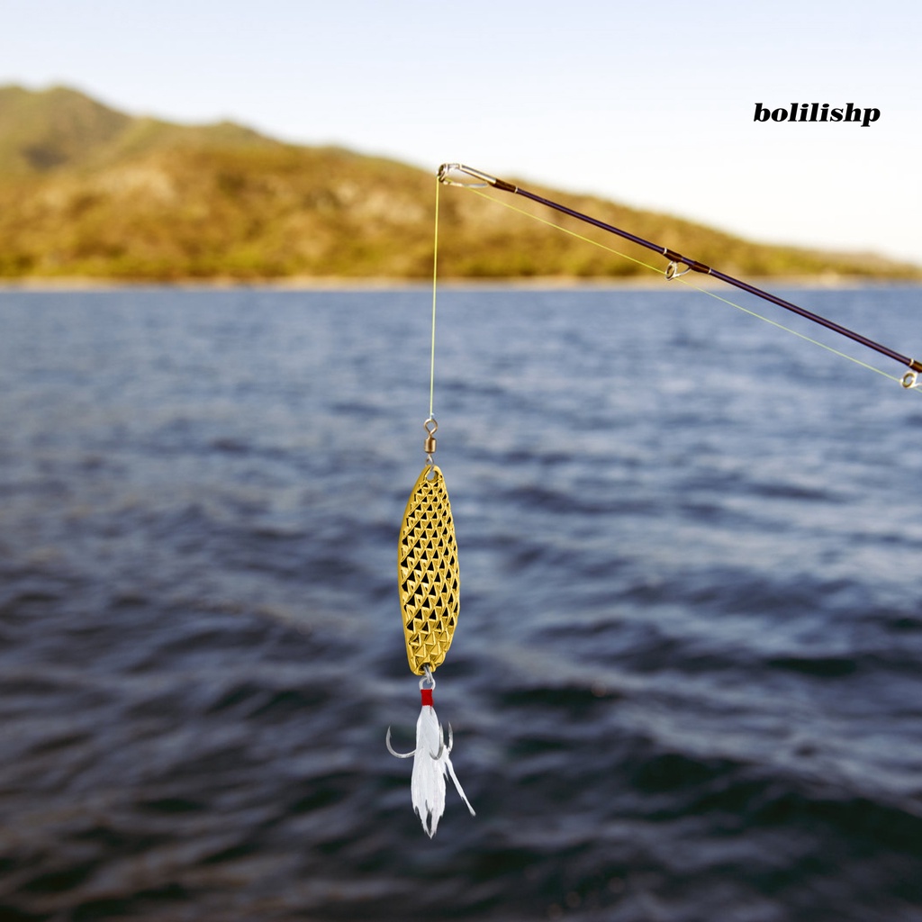 Bo-10/15/20g Umpan Umpan Ikan Penembus Kuat Warna Vibrant Payet Reflektif Hidup Bentuk Lintah Memancing Kait Berduri Untuk Angling