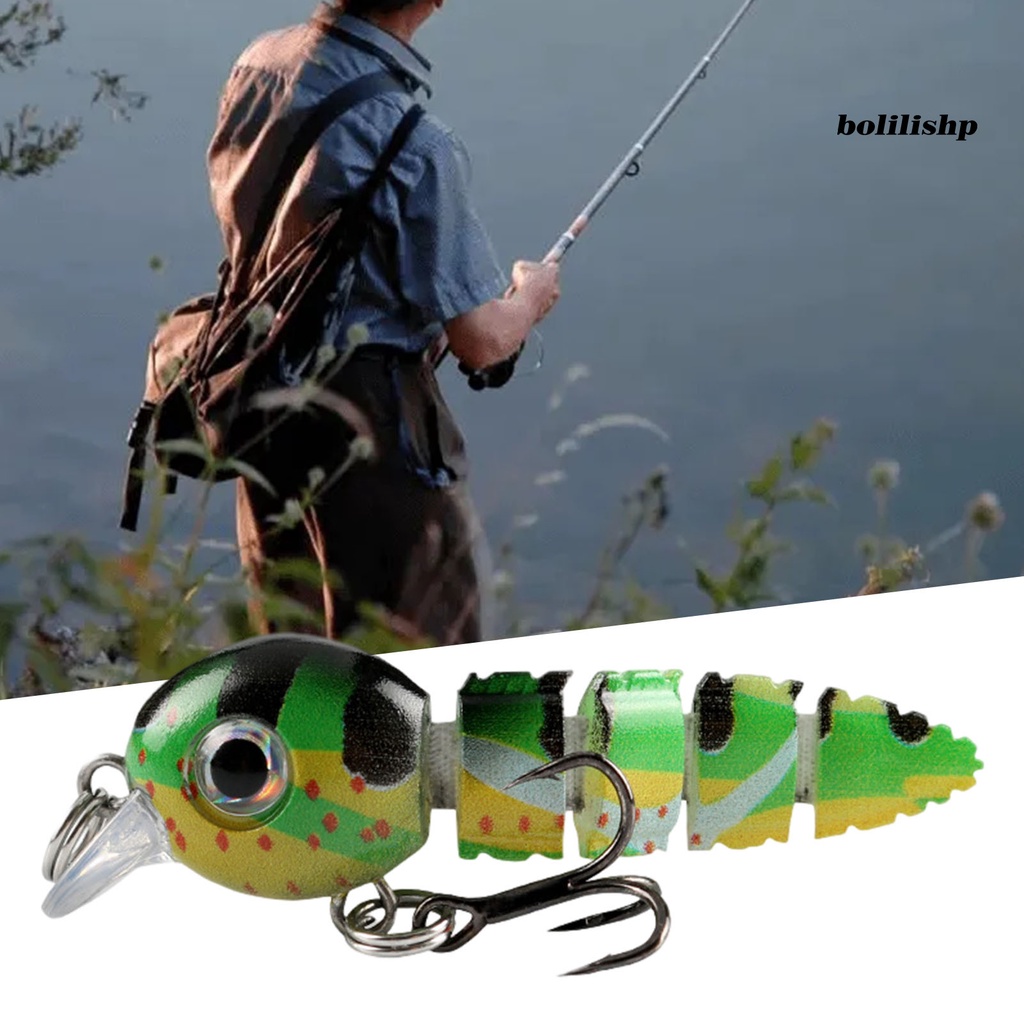 Bo-5.5cm/4.3g Umpan Pancing Lidah Panjang Warna Cerah Kait Tajam 5warna Simulasi Meningkatkan Laju Ikan Universal 5segmen Tenggelam Loach Umpan Keras Bass Swimbait Alat Pancing