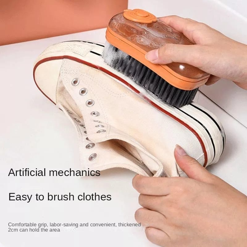 Sikat Baju Pembersih Multifungsi / Multifunction Cleaning Brush Dispenser Tempat Sabun