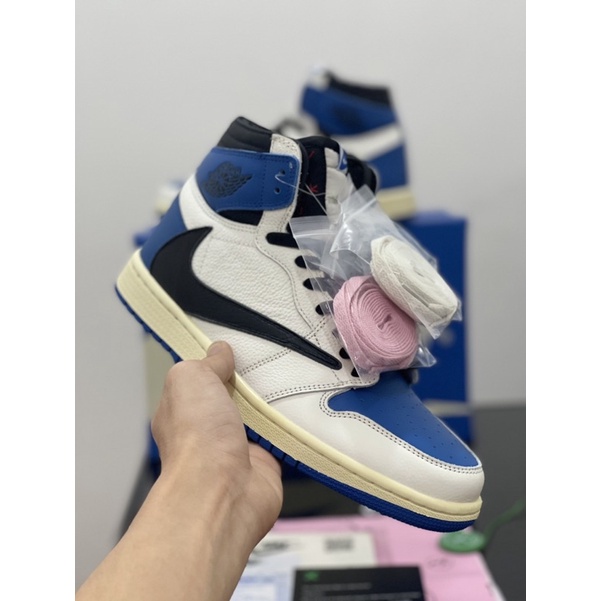 Sepatu Nike Air Jordan 1 High Fragment X Traviz Scoot BNIB