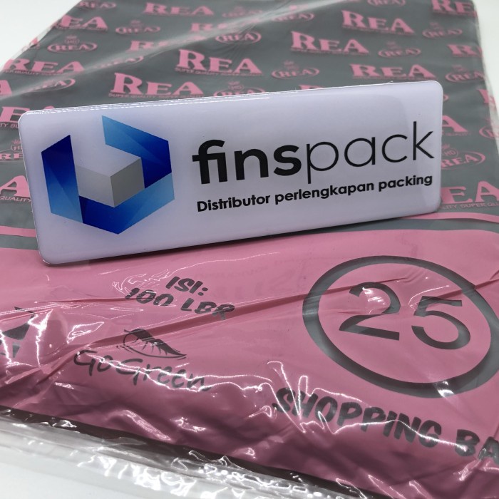 SN- Plastik packing online no plong HD REA 25 x 35 cm - Silver