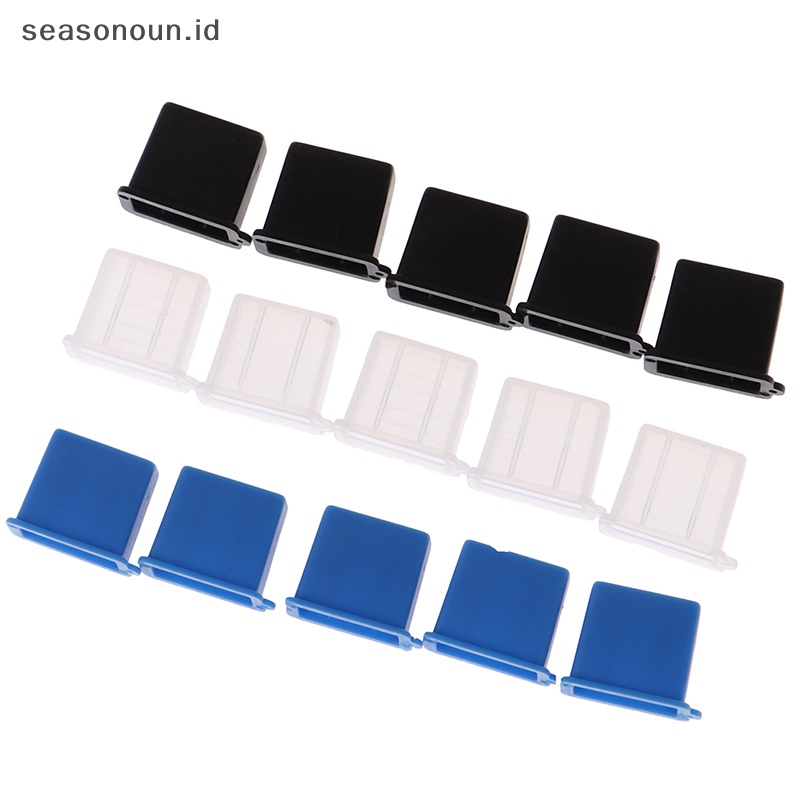 Seasonoun 10Pcs Baru USB Type A Male Anti-Debu Plug Stopper Topi Penutup Pelindung.