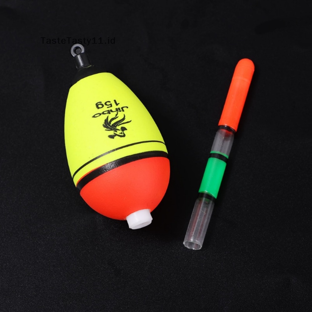 Tastetasty EVA Luminous Fishing Night Float Light Stick Busa Plastik Bobber Sea Rock Fishin.