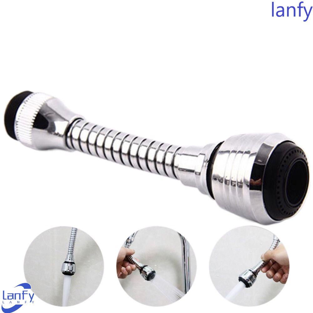 Lanfy Faucet Extender Kreatif 2mode Bermanfaat Dipanjangkan Booster Shower Aksesoris Dapur Spray Extender Bubbler