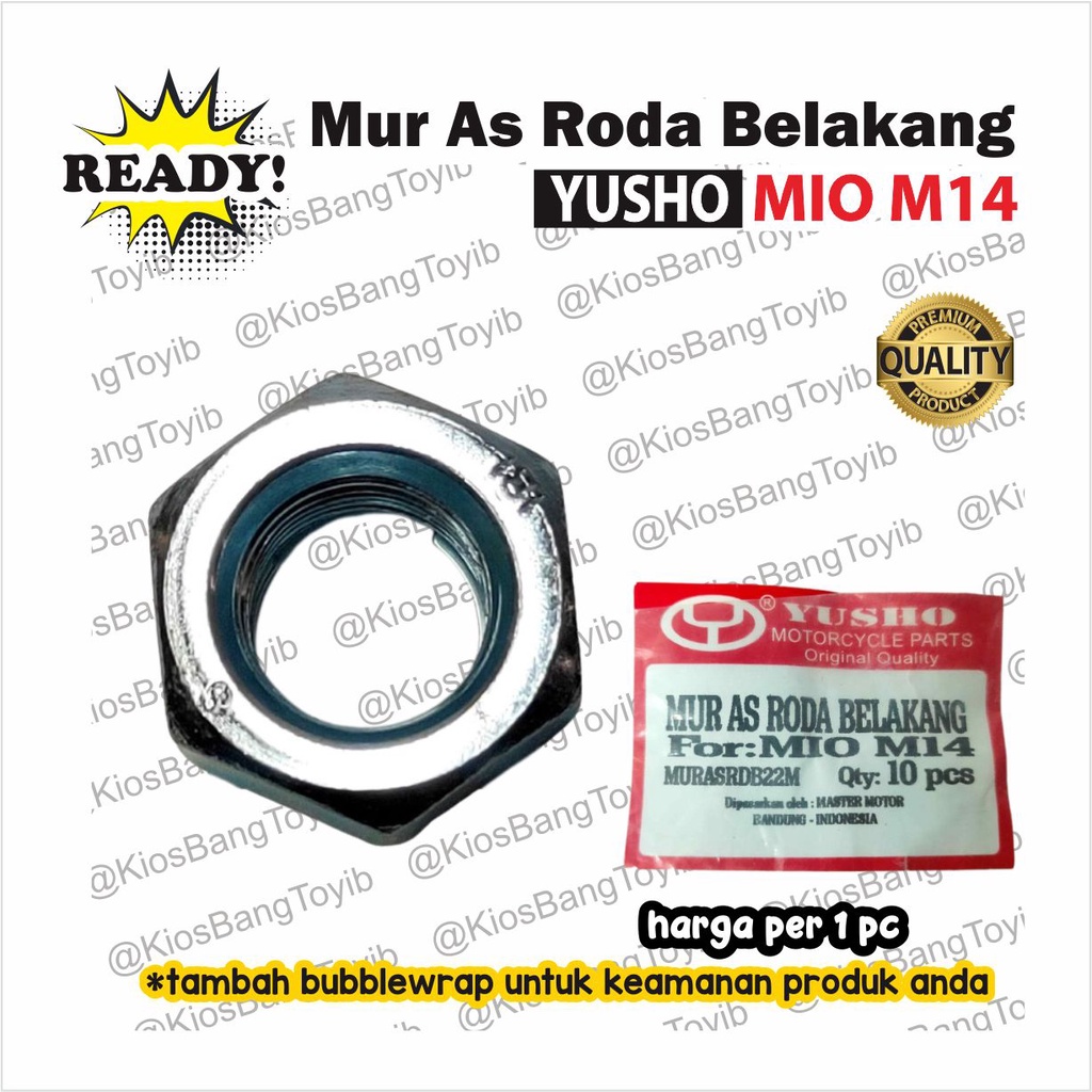 Mur As Roda Belakang Yamaha MIO J SOUL SPORTY NOUVO NMAX M14 (Yusho)