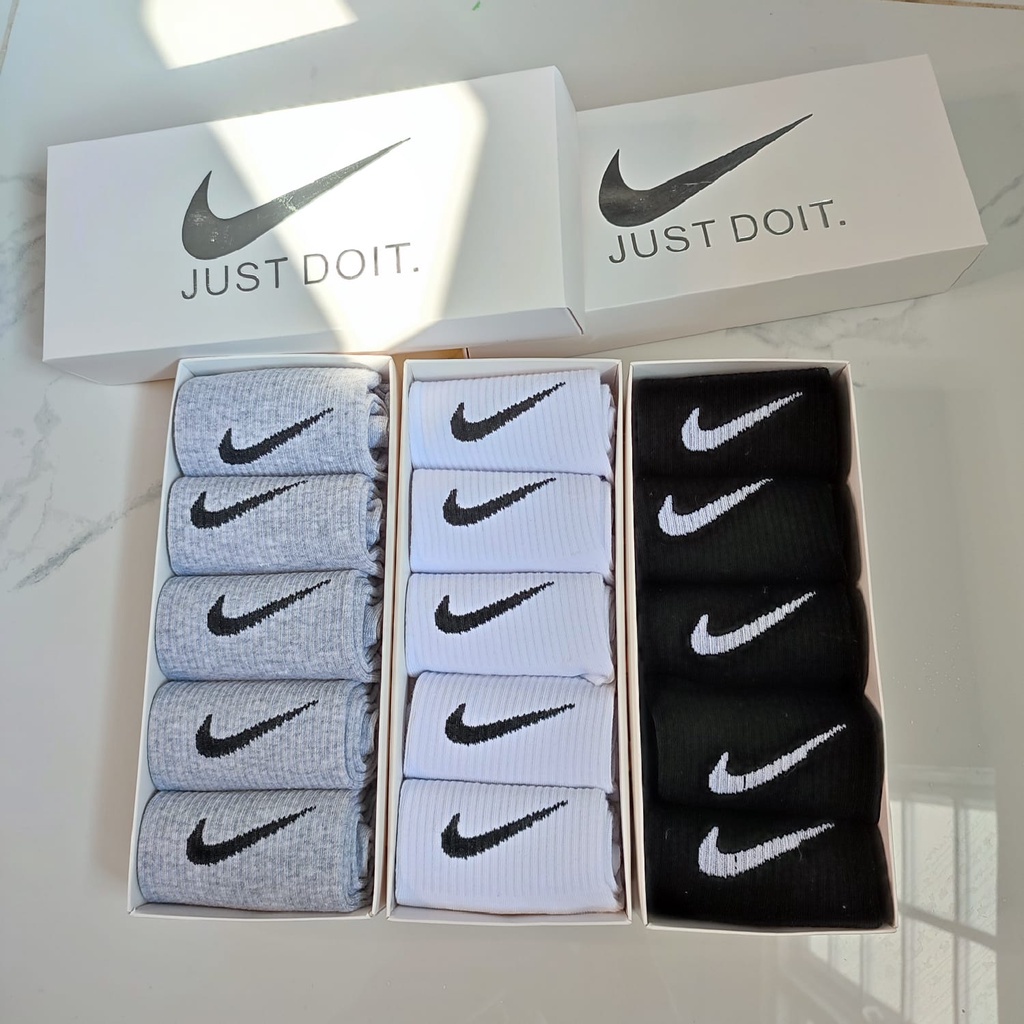 Kaos Kaki Olahraga Nike Classic Unisex 5 pairs in box