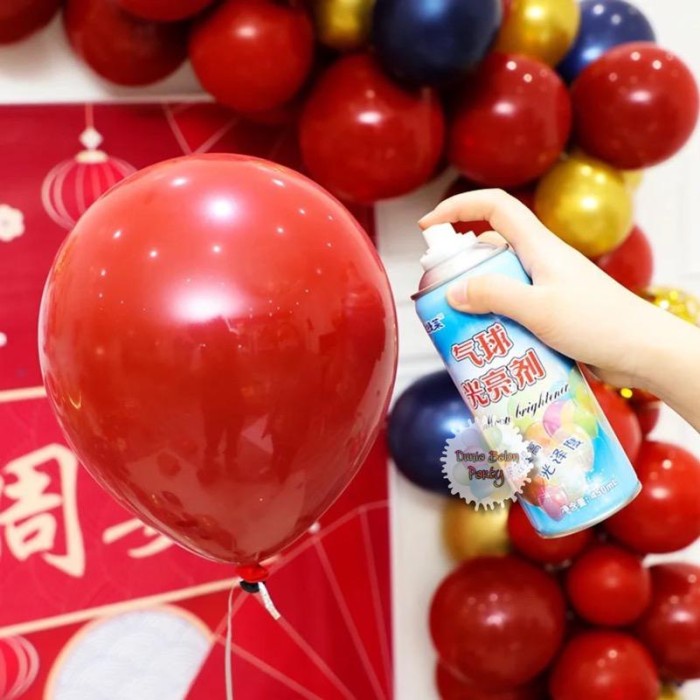 Pengkilap Balon Latex / Balon Brightener / Spray Pengkilat Balon 450ml