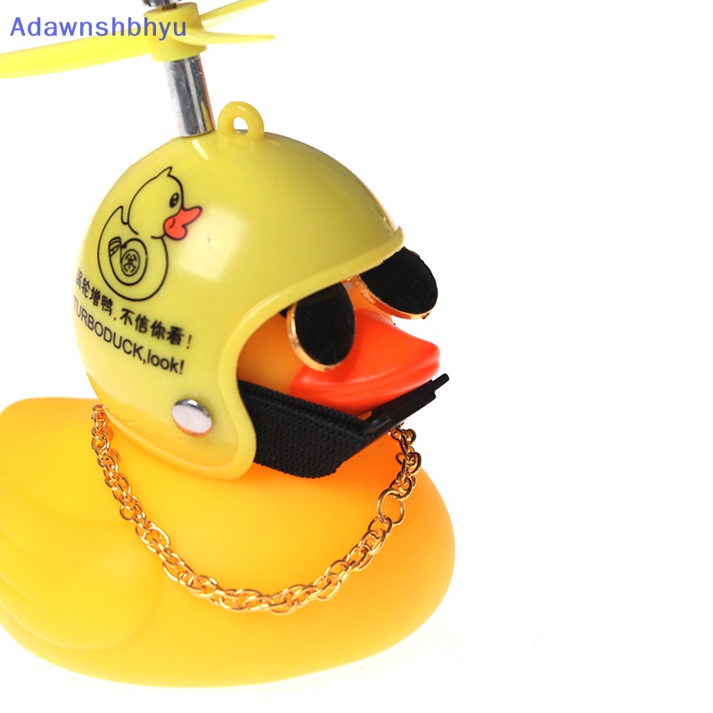 Adhyu Mobil Sepeda Hias Bebek Kuning Kecil Indah Dengan Suara Helm Olahraga Outdoor ID