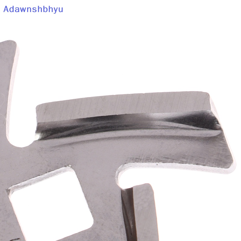 Adhyu Meat Grinder Parts Mincer Blade Pisau Penggiling Makanan Cutter Pengganti ID