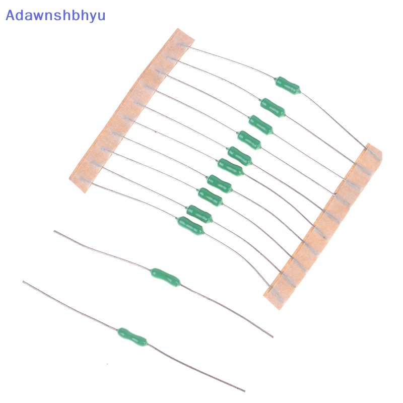Adhyu 10PCS 2.4*7mm Axial Lead Green Fuse 125mA-15A Sekring Tahan Tiup Cepat ID