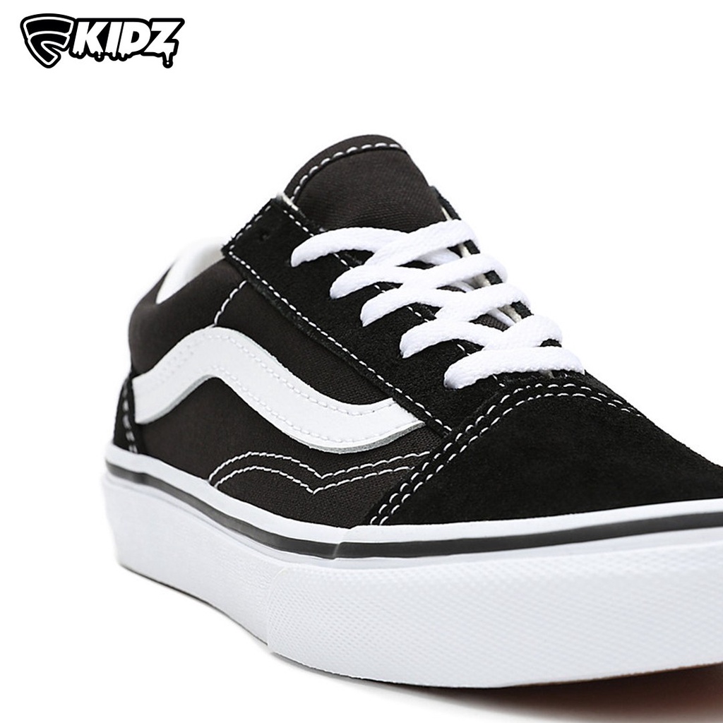 SEPATU ANAK VANS OFF THE WALL | UY OLD SKOOL BLACK WHITE