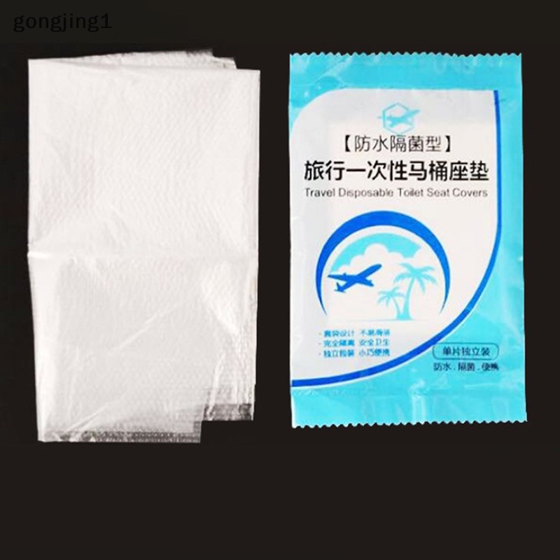 Ggg 30pcs Disposable Toilet Seat Alas Wc Stiker Toilet Universal Toilet Seat Cover ID