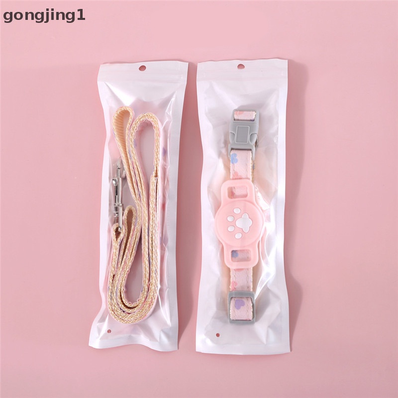 Ggg Pet Collar Cat Airtag Silicone Paw Airtag Case Anti Hilang Kerah Pelacakan Pet Airtag Puppy Collar Katten Aksesoris Kucing Lucu ID