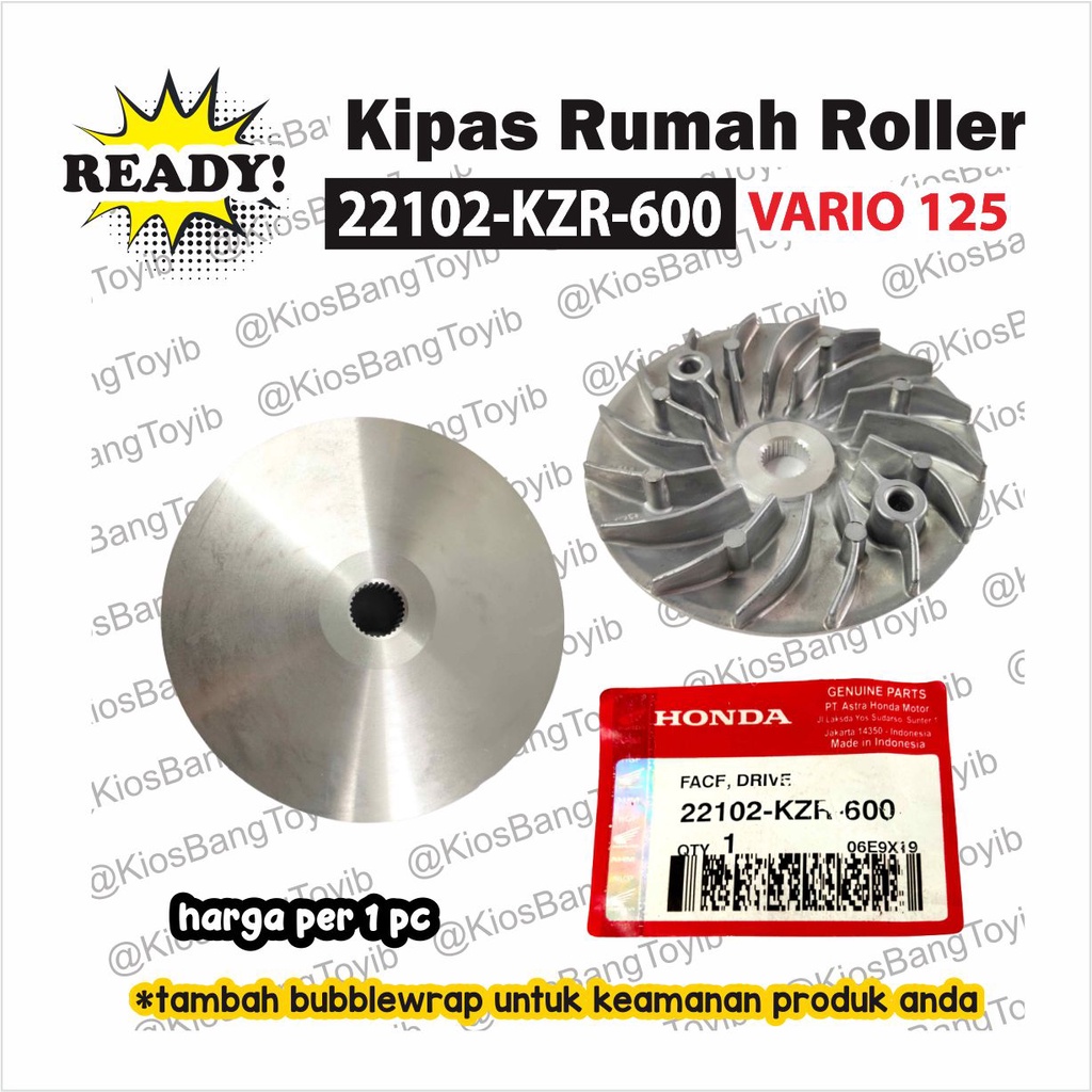 Kipas Rumah Roller Face Drive VARIO 125 VARIO 150 PCX 150 (22102-KZR)