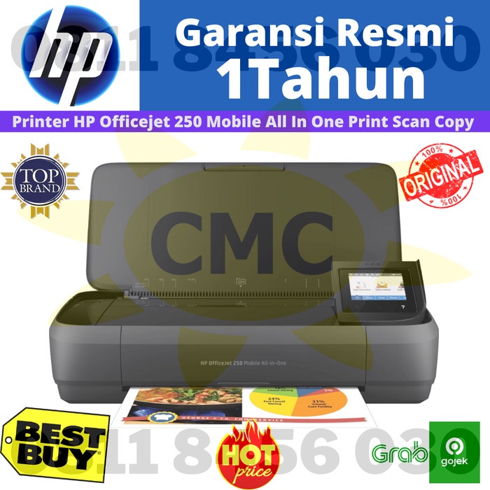 PRINTER HP OFFICEJET 250 MOBILE ALL IN ONE RESMI