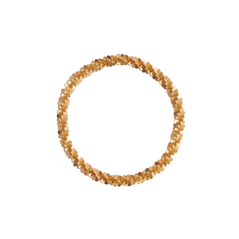 Fashion Cincin Berkilau Gaya Simple Serbaguna Hias Cincin Jari Telunjuk Kompak Untuk Perhiasan Wanita