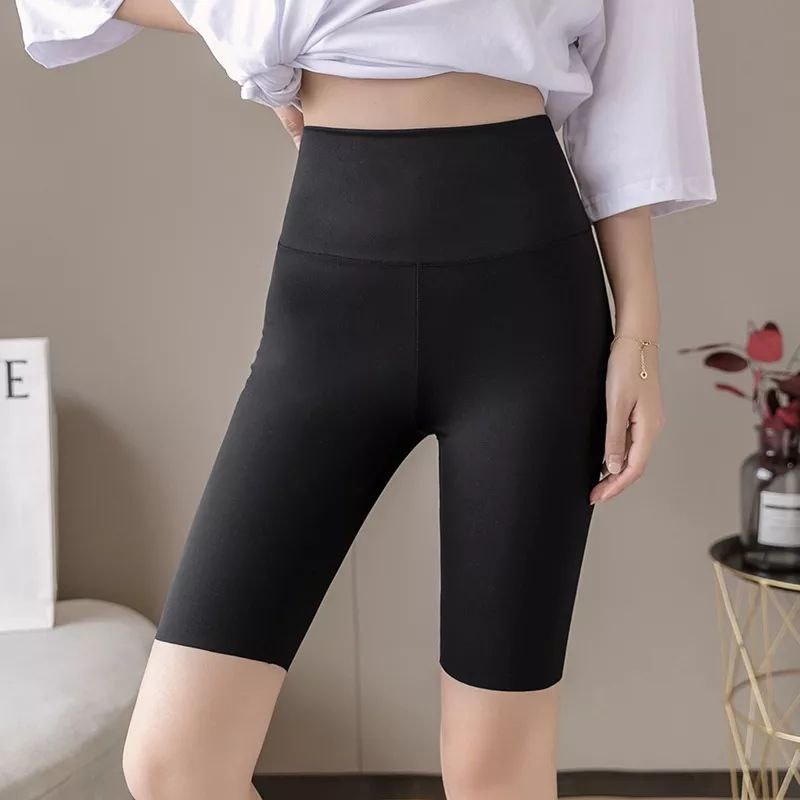 New - Celana Pendek Yoga Legging Celana Olahraga Wanita High Waist Yoga&amp;Running Sport legging 3/4