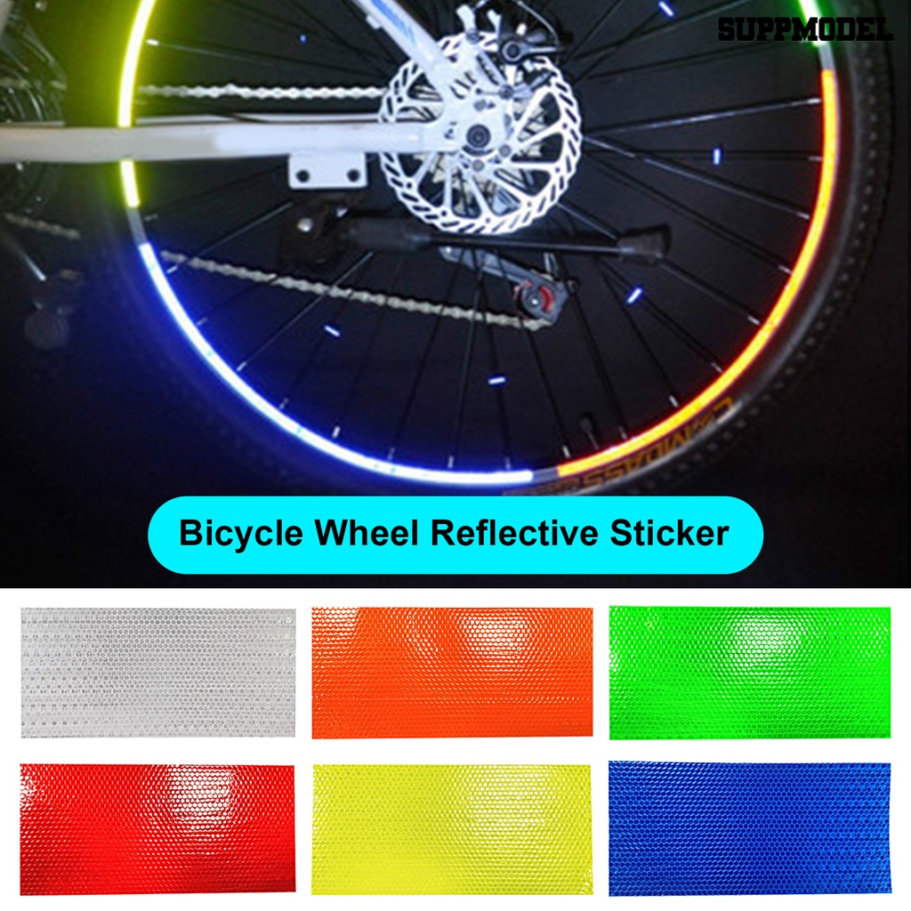 [SM Auto] Strip Reflektif Hias Mudah Dipasang Strip Neon Sepeda Bahan PVC Untuk Sepeda Jalan