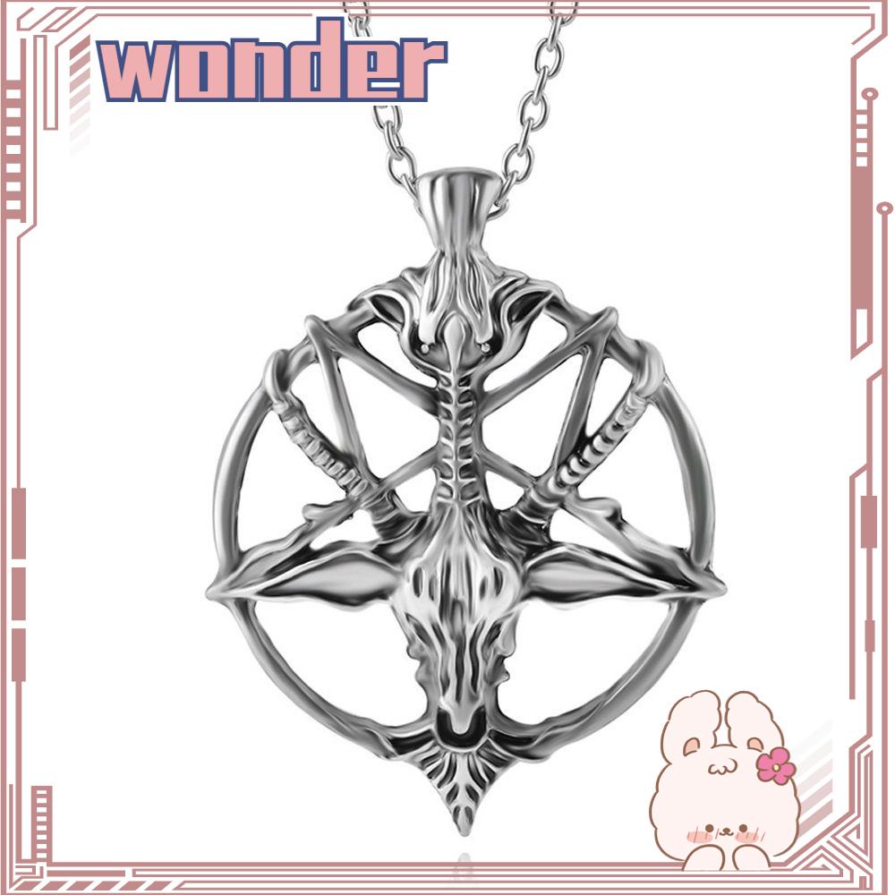 Wonder Kalung Alloy Perhiasan Unisex Pan God