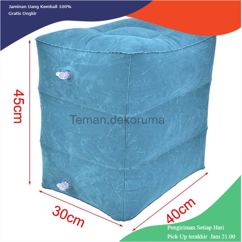 TD - DPR YOWEI Bantal Kaki Tiup Sandaran Foot Rest Pillow Inflatable Travel - Y40CM