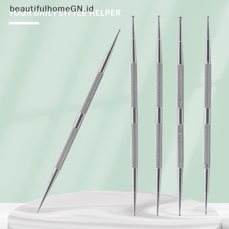 {Cantik} 1pc Nail Art Dotg Pen Tools Kuku DIY Paing Dot Polish Tool~