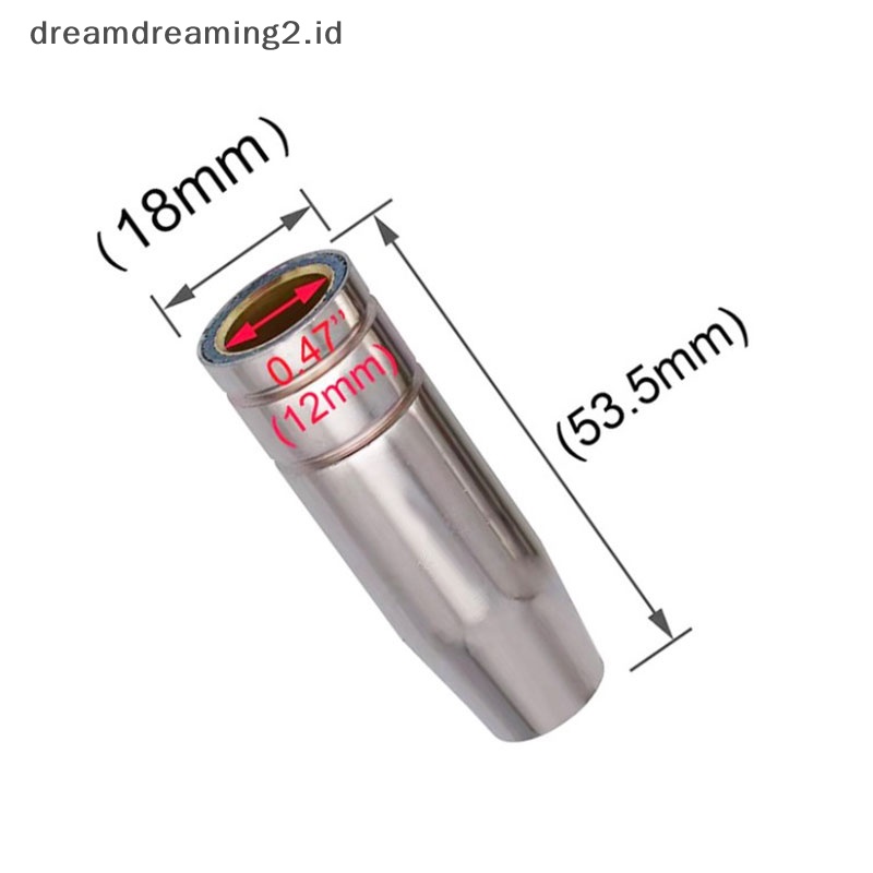 (drea) Gas Nozzle Euro Style MIG Welding Gun Tip Nozzle Shield Cup Untuk MB 14AK 15AK MIG//