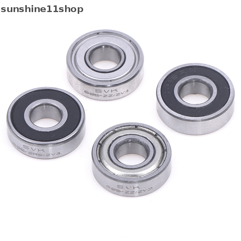 Sho 5/1pcs 695bantalan Mobil RC Elektrik Truk Bola Bearing Hitam Disegel Miniat Kecil N