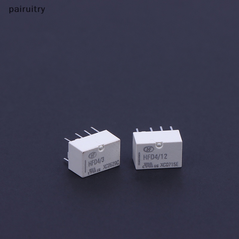 Relay Sinyal PRT HFD4 2A 8Pin SMD Relay 3V 4.5V 5V 12V 24V DC HFD4-V/5V HFD4 /12V -S PRT