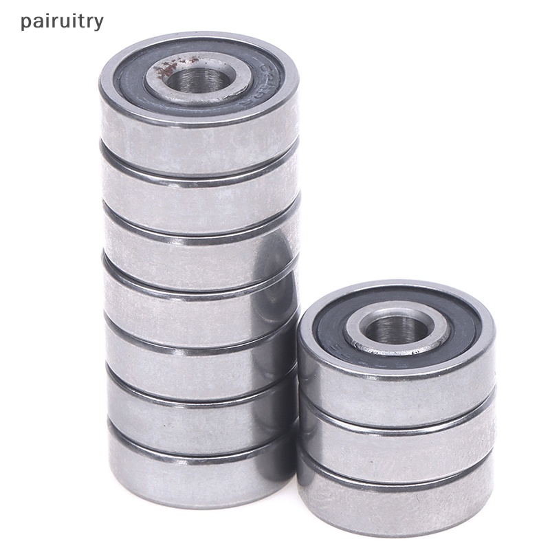 Prt 10Pcs Karet Sealed Ball Bearing Set Miniatur Bantalan 625RS Bola PRT