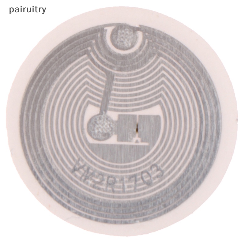 Prt 10Pcs UID Block 0ubah Tulisan Ulang Putaran Dia25mm Stiker 13.56MHZ NFC Cop PRT
