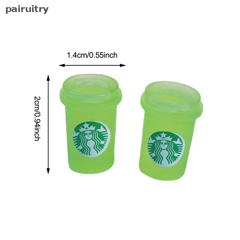 Prt 5Pcs Starbucks 3D Resin Water Drop Diy Jepit Rambut Ponsel Case Cream Lem Aksesoris PRT