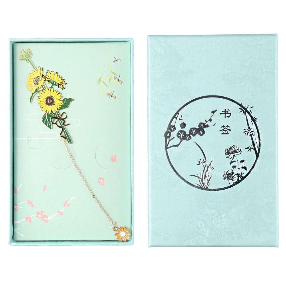 Bookmark Nanas Guru Hadiah Wisuda Gift Box Metal Sekolah Supplier Membaca Kerajinan