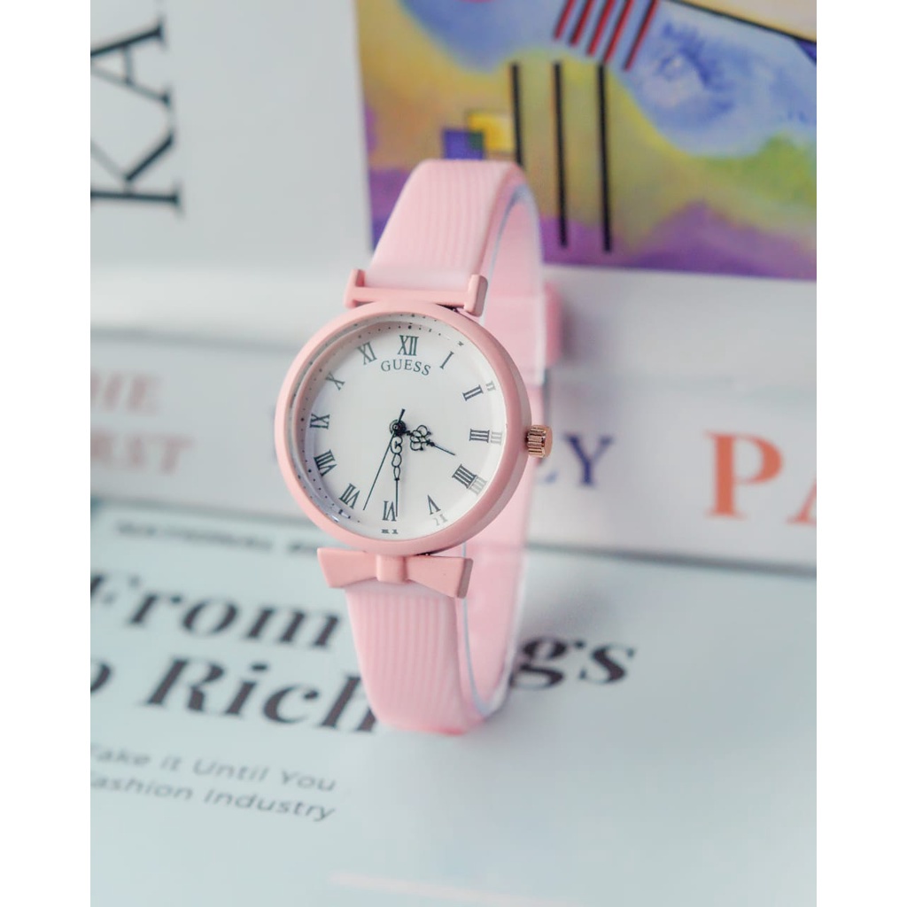 PA Jam Tangan Quartz Strap PU Analog Casual Gaya Retro Wanita &amp; Pria Ulzzang Watch Korean Fashion RM079