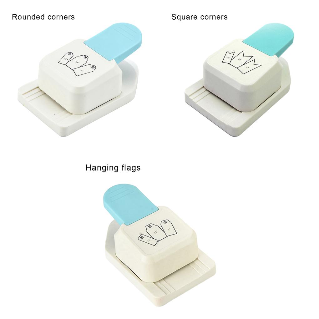 Zinc Alloy Rounded Corner Punch Portable Gift Label Kerajinan Foto Kartu Ucapan Kerajinan Tangan Tag Maker Alat Pelubang