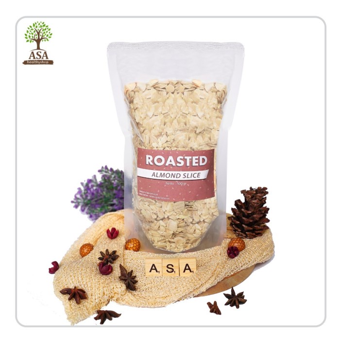 

New Arrival Roasted Almond Slice 500 gram