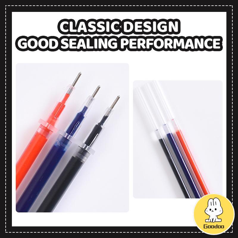 20Pcs/Set Refill Tinta Gel Isi Ulang Tinta Pulpen Pena Gel Refill 0.5mm -Doo