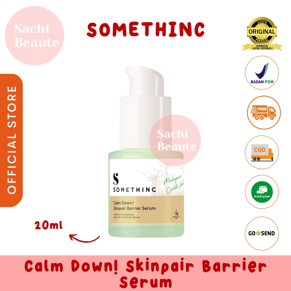 SOMETHINC Calm Down! Skinpair Barrier Serum - Formula gentle, ringan