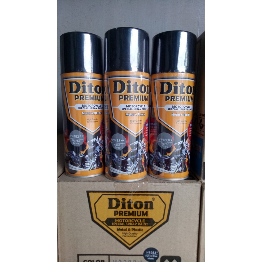 Pilok pilox diton premium nardo grey 9483 400cc v9483** abu vespa cat semprot diton premium