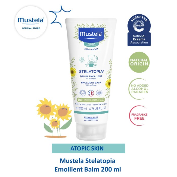 Mustela Stelatopia Emolient Balm 200ml Best Deals - Lotion Bayi Atopic