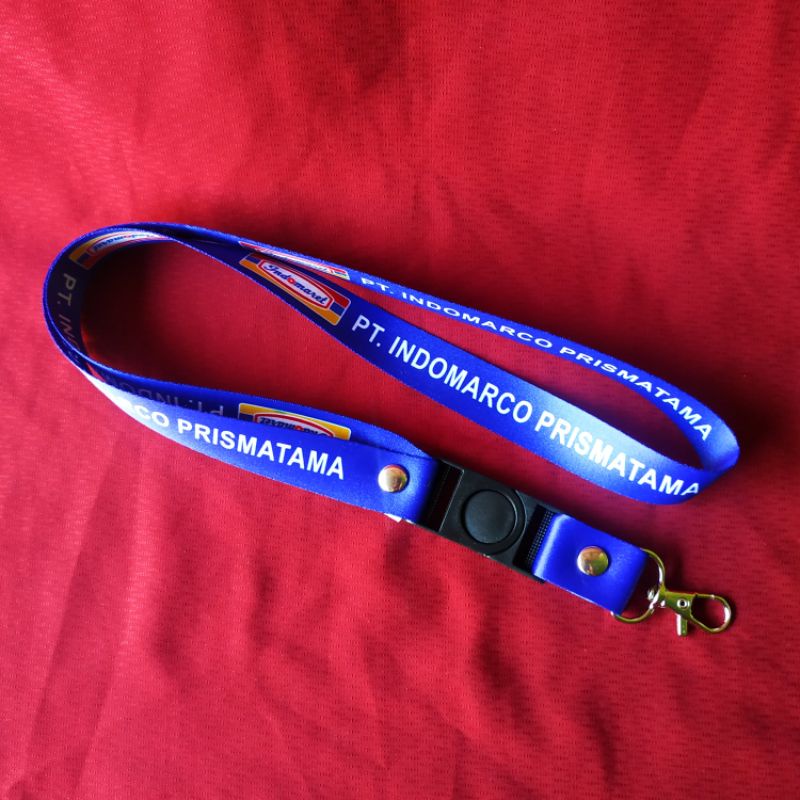 

READY LANYARD IDCARD INDOMARCO INDOMARET SATUAN MURAH TALI ID CARD PRINTING CUSTOM