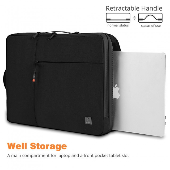 WIWU Tas Laptop 16 Inch Alpha DOUBLE LAYER SLEEVE Bag