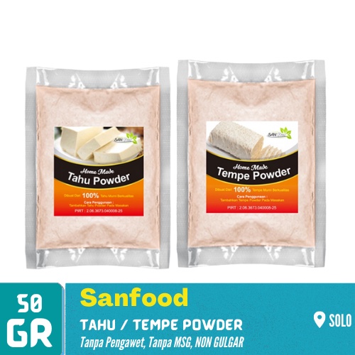 

SANFOOD - Tahu / Tempe Powder NON MSG NON GULGAR
