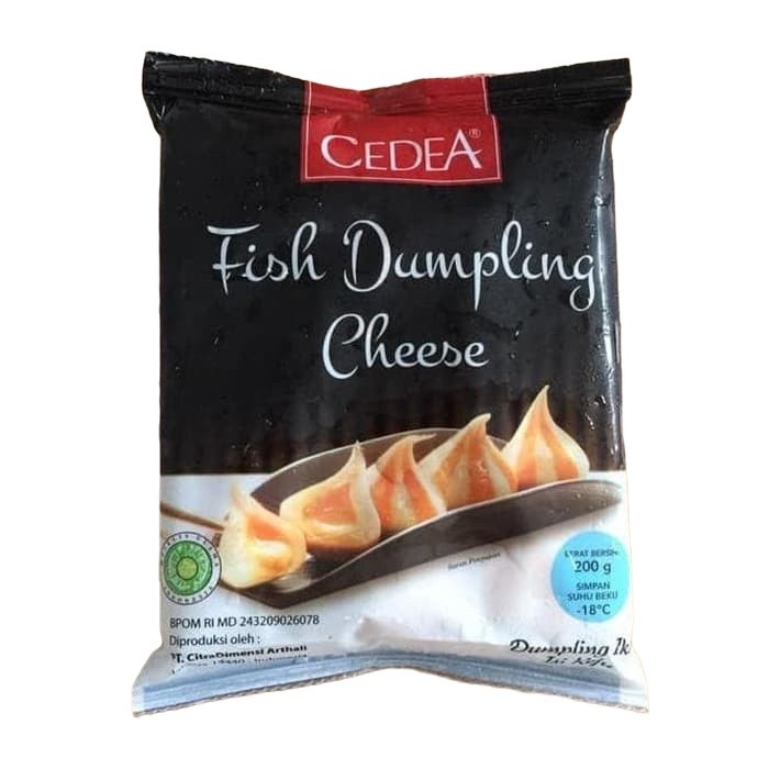 

Fish dumpling cheese 200 gram cedea