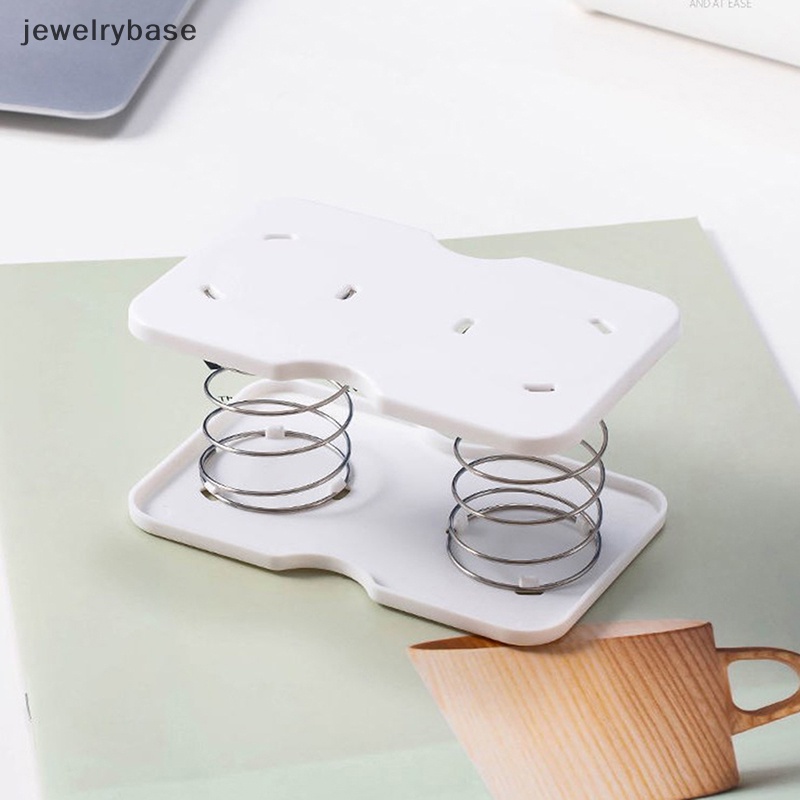 [jewelrybase] Spring Tissue Box Kotak Hadir Spring Tray Otomatis Kertas Handuk Inner Holder Butik