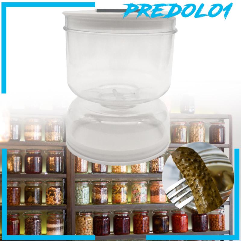 [Predolo1] Toples Flip Acar Toples Jam Pasir Acar Transparan Untuk Buah Jamur Bawang Putih