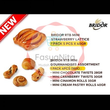 

Bridor Adonan Croissant / Croffle Dough Frozen Croffel @ 30g Premium Full Butter Puff Danish Pastry Enak